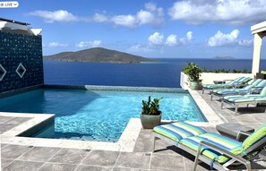 Outdoor pool, a heated pool - NEW OCEAN VIEW HOME! (St Thomas)
