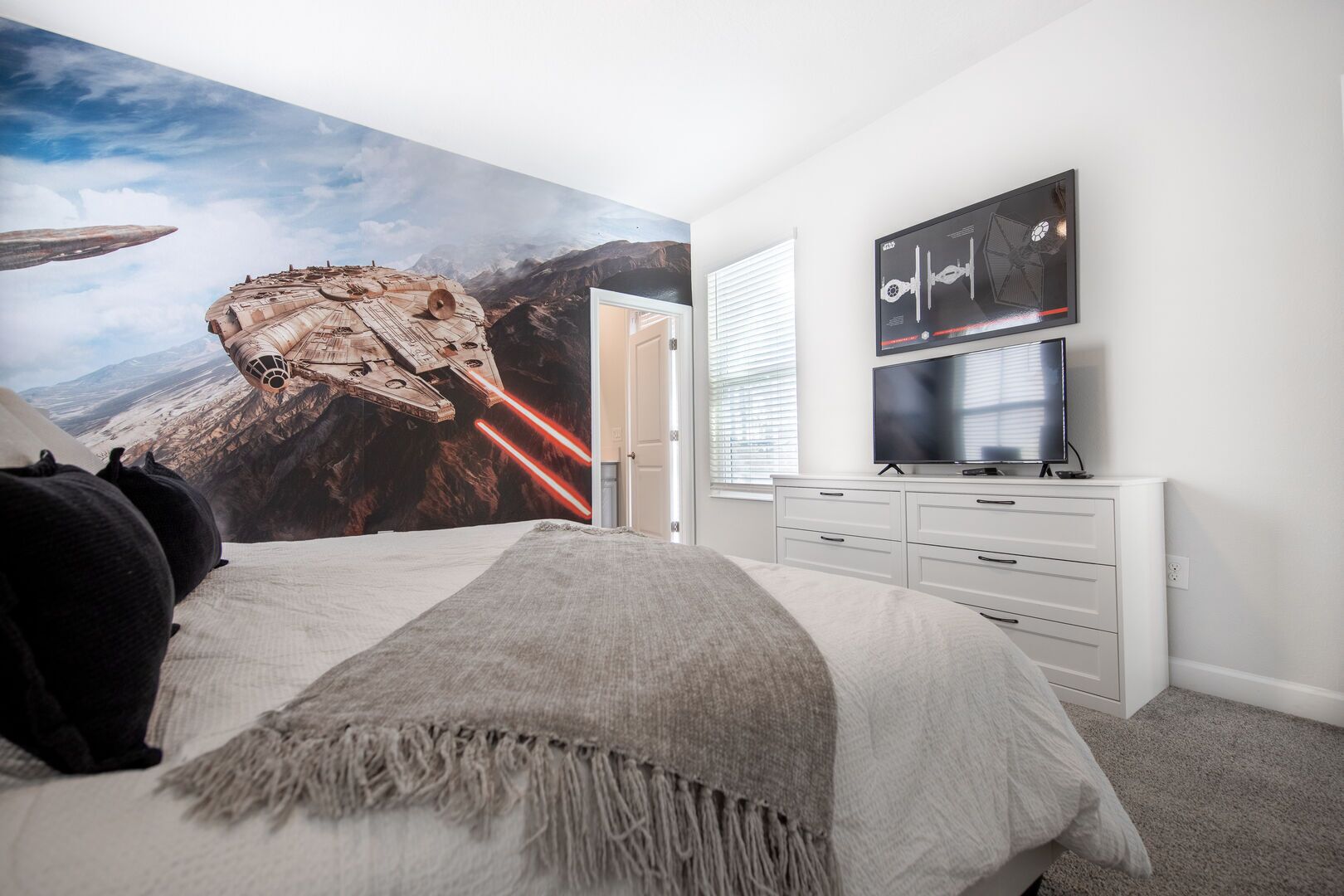 5 soverom, strykejern/-brett, reiseseng for barn og wi-fi