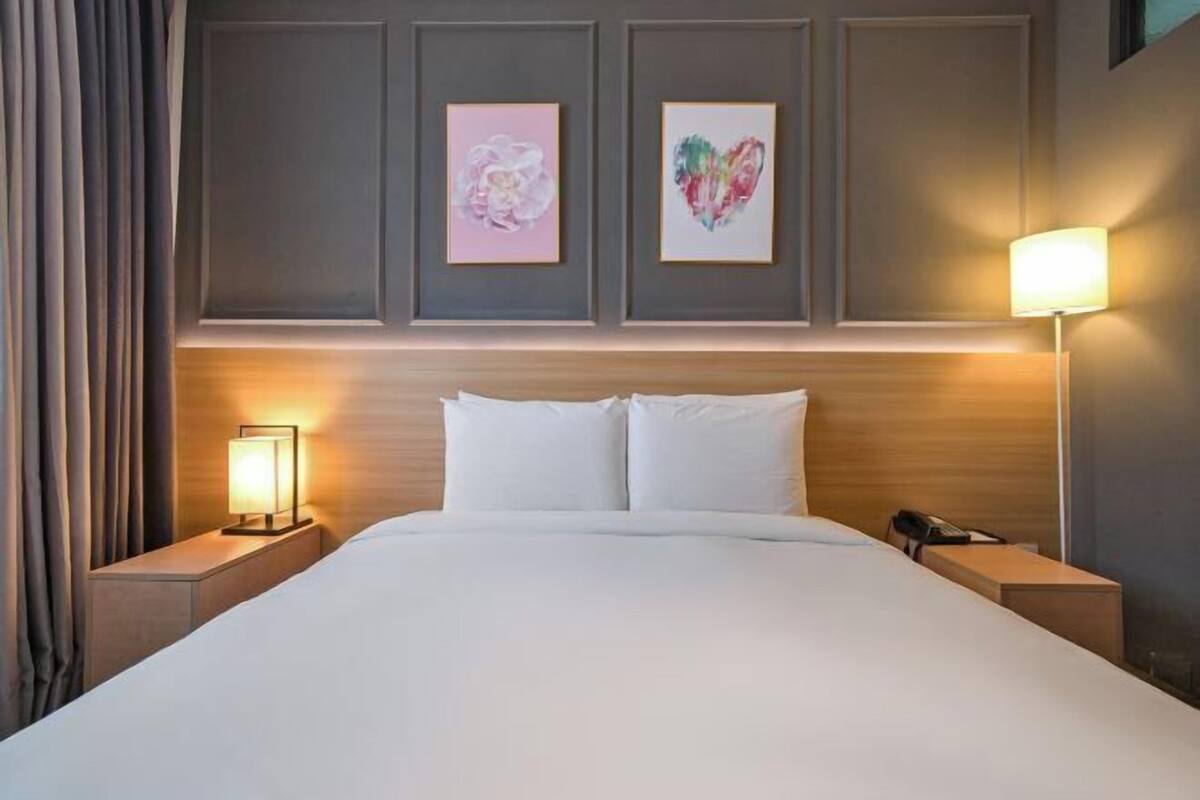 1 bedroom, WiFi (free), bed sheets