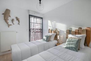 3 chambres, fer et planche Ă repasser, Wi-Fi gratuit