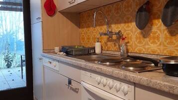 House | Private kitchen | Fridge, microwave, oven, stovetop