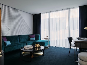 Superior Suite, 1 King Bed | 1 bedroom, premium bedding, minibar, in-room safe