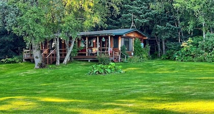 Moose Twin Cabins.