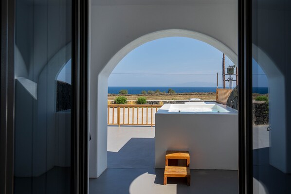 Bañera de hidromasaje privada