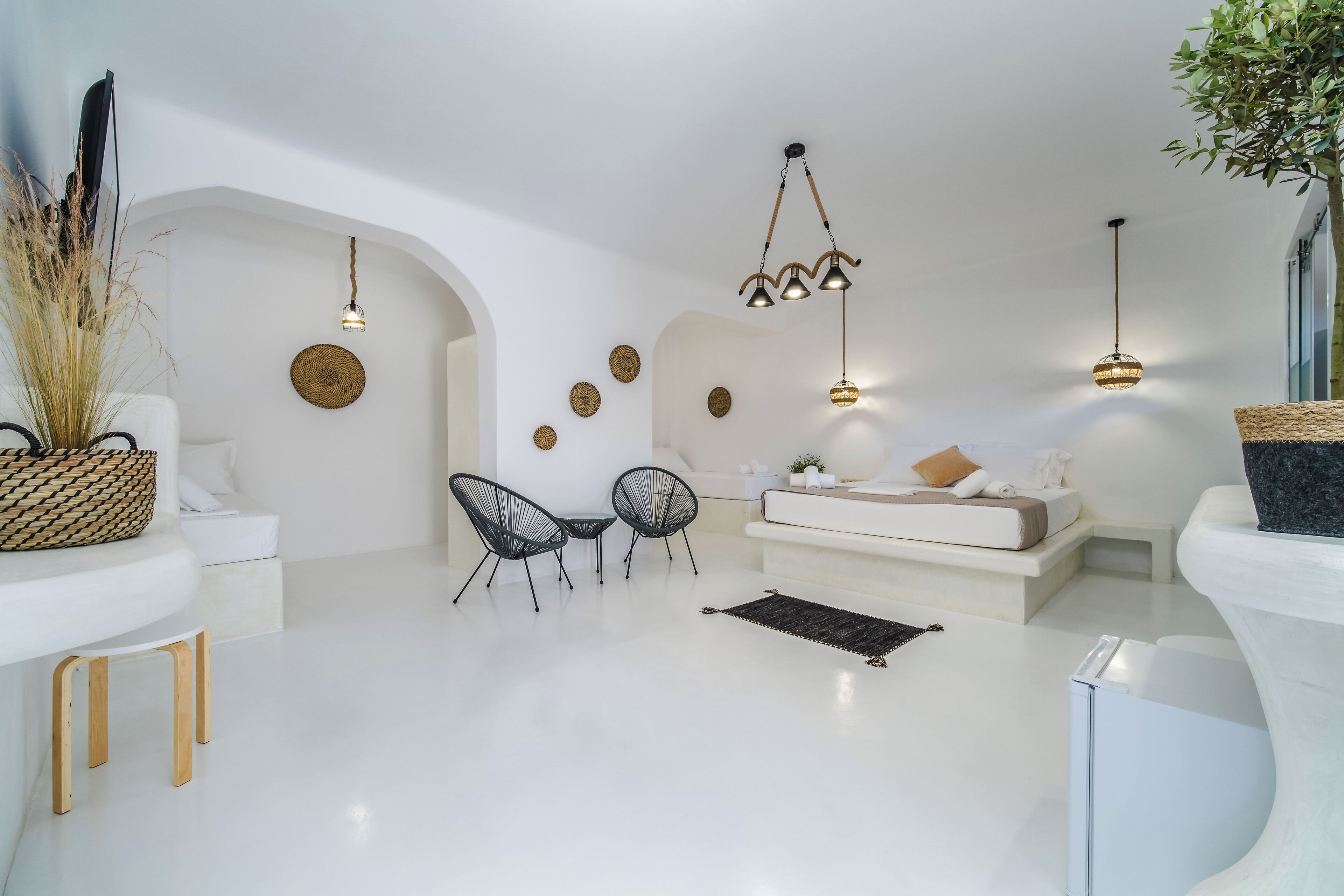 Caja de seguridad en la habitación y decoración personalizada 