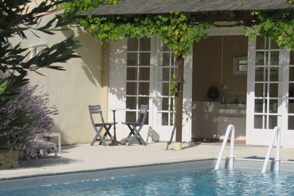 Alberca al aire libre 