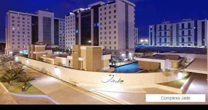 Um Flat Dentro de um Hotel de Luxo Localizado Próximo aos Grandes Shoppings