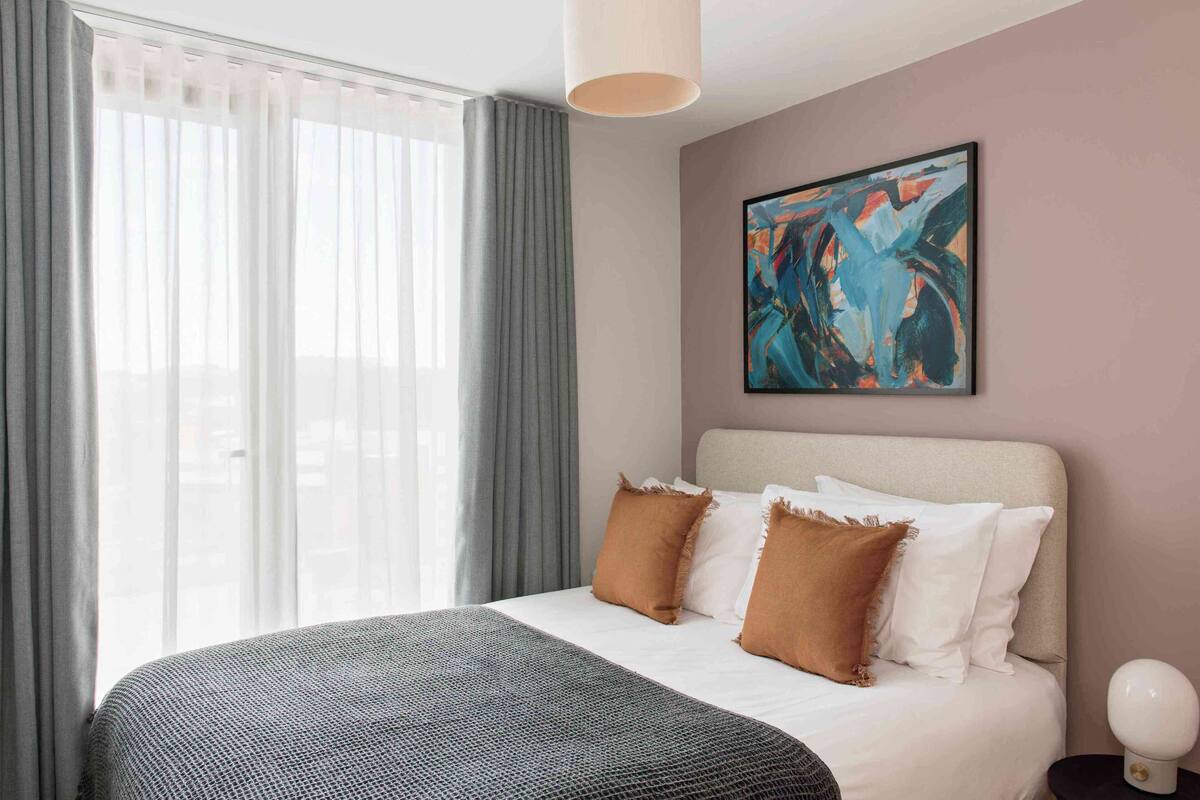 In-room safe, laptop workspace, blackout curtains, iron/ironing board