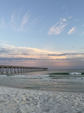 Liegestühle, Strandtücher