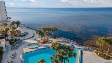 Indoor pool, a heated pool
