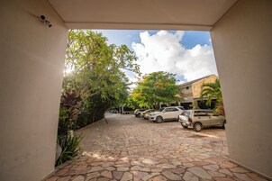 Entrada de la propiedad