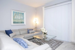 House, Multiple Beds, Private Pool, Pool View | Living room | TV - Lovely 4Bd Pool TH Champions Gate-8935sd (Davenport)