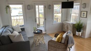 TV connectée, cheminée