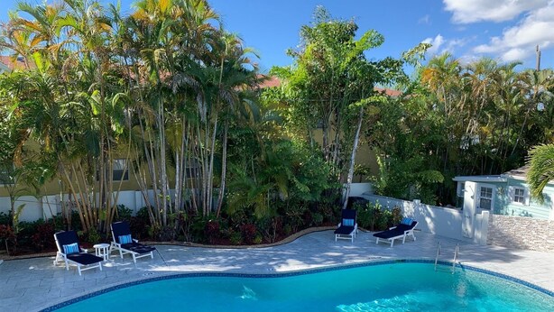 Indoor pool, outdoor pool - Lucy Frank`s Key West Experience (Wilton Manors)