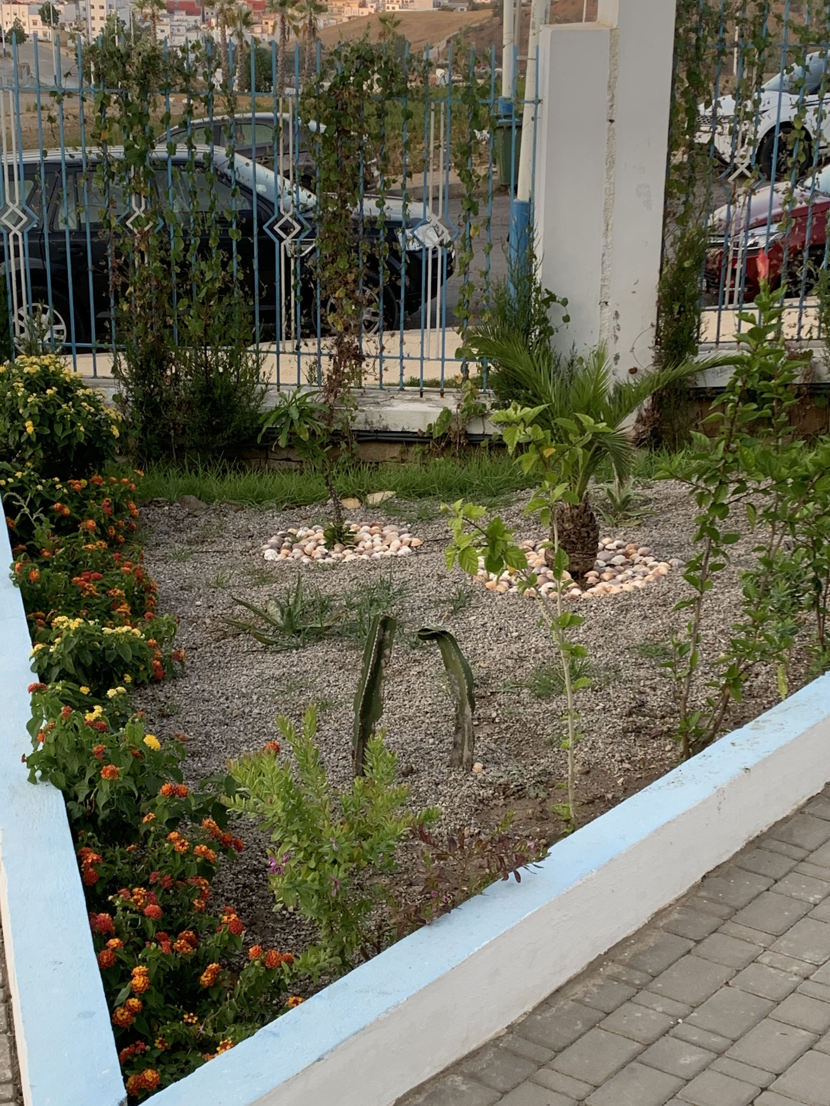 Enceinte de l’hébergement