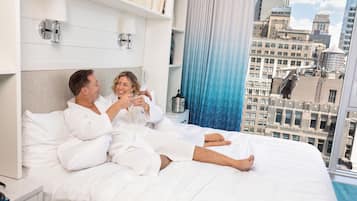 1 chambre, literie hypoallergénique, coffres-forts dans les chambres