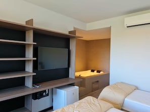Luxury Room | In-room safe, blackout curtains, free WiFi, bed sheets - Solar Pedra da Ilha (Penha)