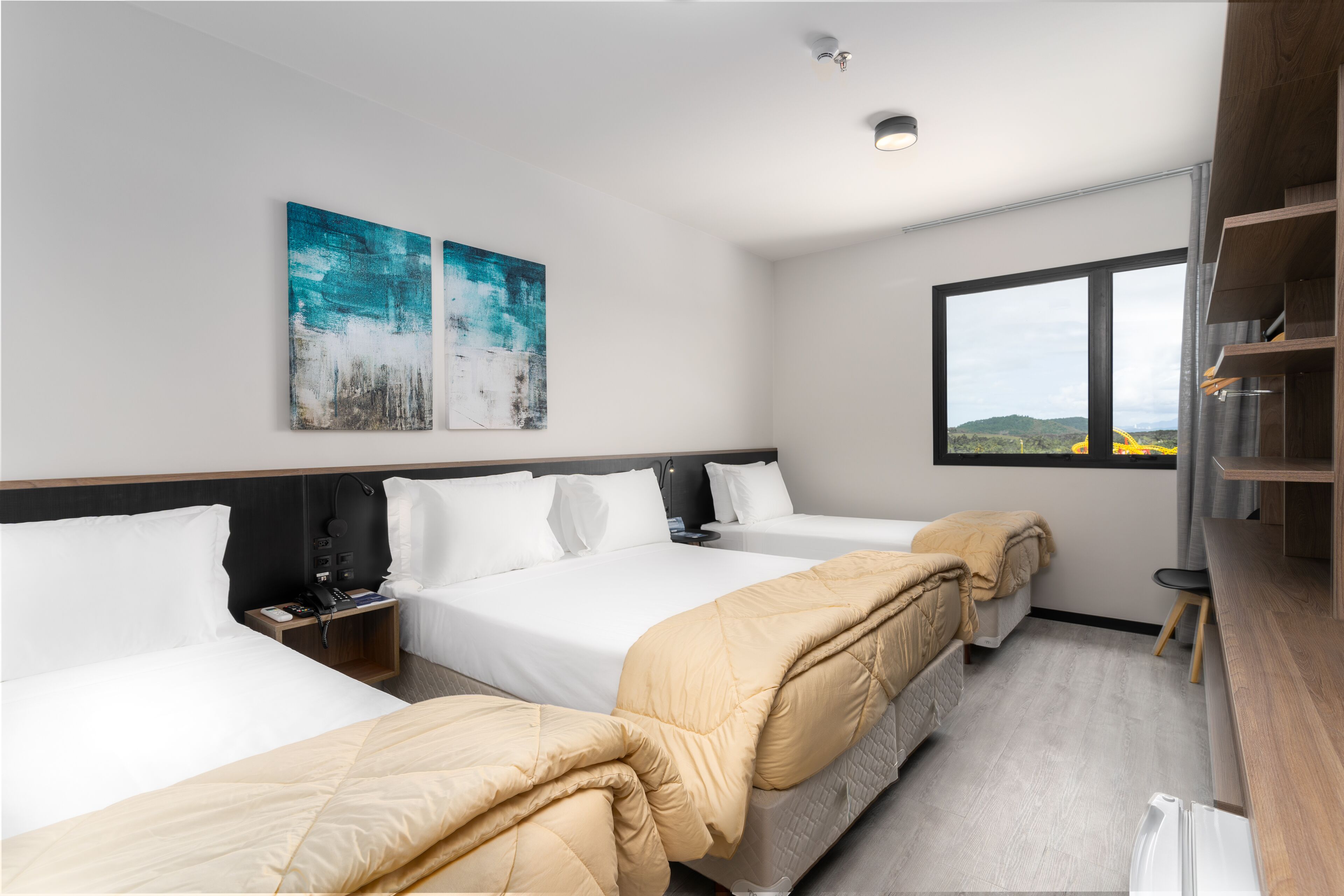 In-room safe, blackout curtains, free WiFi, bed sheets