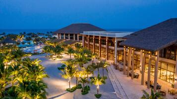 Front of property - evening/night