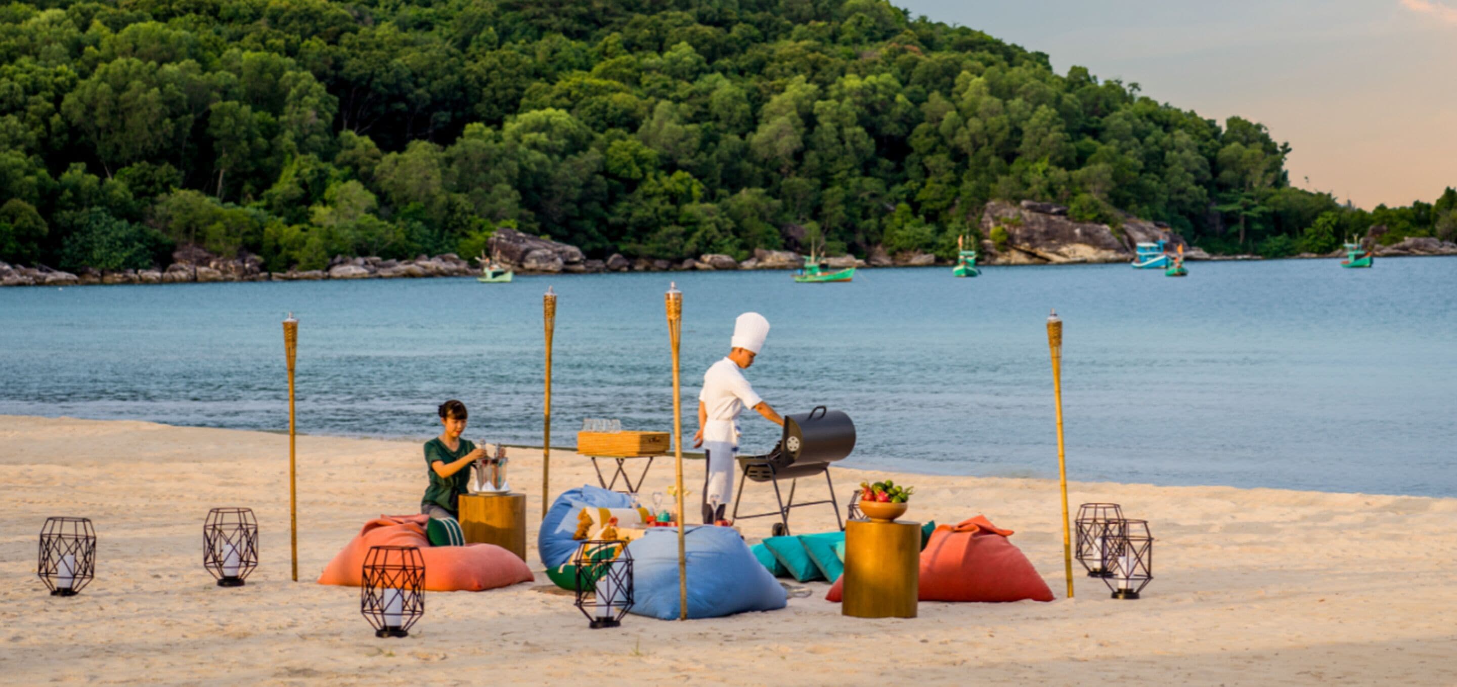 Kawasan BBQ/berkelah