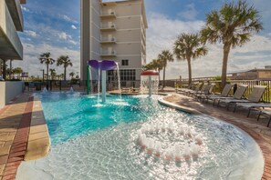 Indoor pool, outdoor pool