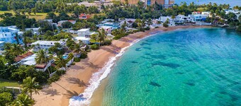 Your own beach house, private pool & pickle ball court, steps to beach. 