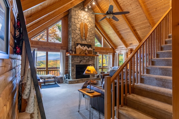 TV, fireplace, Netflix, Hulu