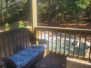 Outdoor spa tub - Beautiful Secluded Carova Beach House - Hot tub - Pet yard with access door (Corolla)