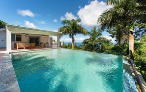 Outdoor pool - Private Oasis with Breathtaking Ocean Views and Huge Pool (St Thomas)