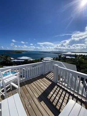 Property grounds - Barefoot Bay - beach house w/ 3 pods, views of Atlantic Ocean & Sea of Abaco (Elbow Cay)