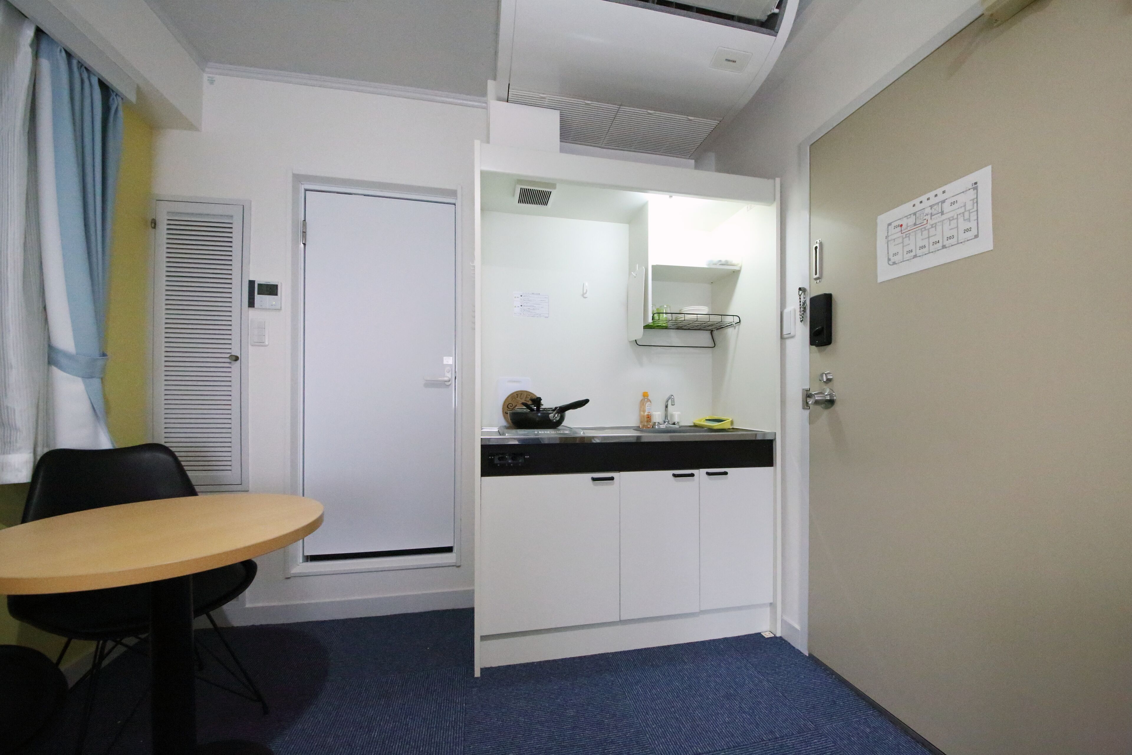 双人房, 无烟房, 简易厨房 | 私人简易厨房 | 迷你冰箱、电热水壶