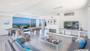 Living area - Villa Prcv614, Luxury 6bdr Protaras Villa with Pool and Panoramic Sea views (Ayia Napa)