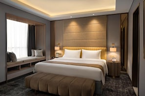 Literie de qualité supérieure, minibar, coffres-forts dans les chambres