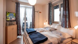 Apartment | 2 Schlafzimmer, individuell eingerichtet, Bettwäsche