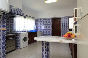 Villa | Private kitchen | Stovetop, coffee/tea maker - Portuguese Rustic Style Villa With Private Pool (Loulé)