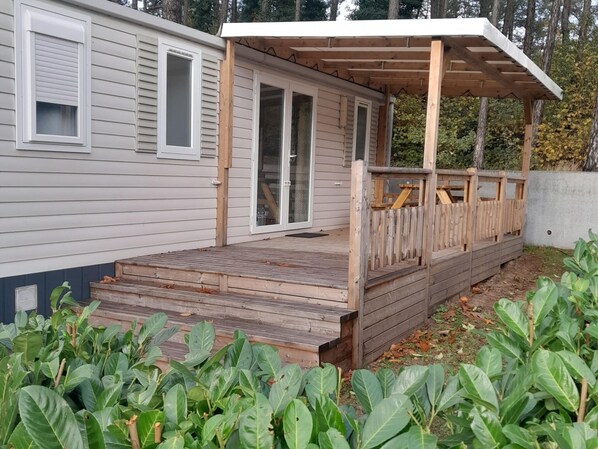 Chalet | Exterior - Chalet Near Antwerp With Pool Access (Rijkevorsel)