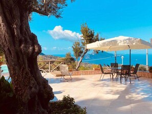 Balcony - Splendid Villa in Massa Lubrenze Near Capri (Massa Lubrense)