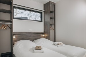 Bungalow | 2 slaapkamers, individueel gemeubileerd, beddengoed