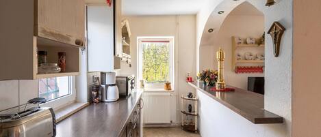 Talo | Yksityinen keittiö | Mikroaaltouuni