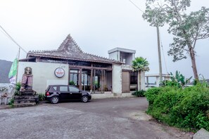 Voorkant van accommodatie