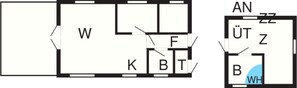 Floor plan - 6 Person Holiday Home in Hadsund (Hadsund)