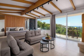Living area - Pefkos View (Rhodes)