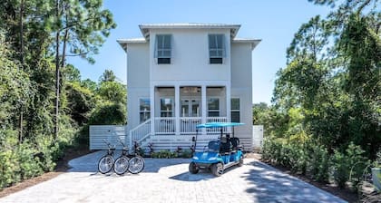 New Home South of 30A! 6 Seater Cart! 4 Bikes! - Three Little Birds at Blue Mountain Beach on 30A