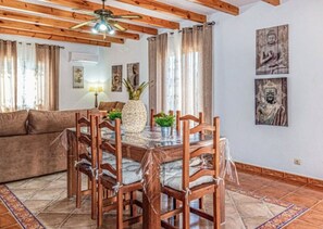 Dining - Scenic Holiday Home in Málaga With Private Pool! (Canillas de Albaida)