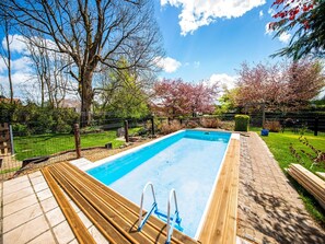 House | Pool | Outdoor pool - Blissful Holiday Home in Libramont-chevigny With Garden (Libramont-Chevigny)