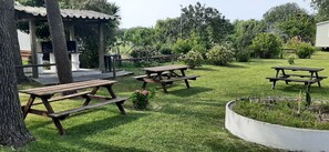 Outdoor dining - Landshause Bungalow T2 Superior - 5 (Pataias)