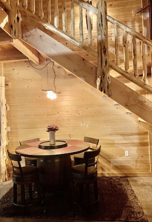 Dining - The Barndominium 167 with a Hot Tub on a 1/2 acre (Donnelly)