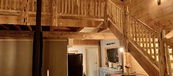 The Barndominium 167 with a Hot Tub on a 1/2 acre