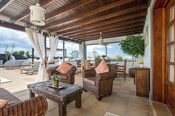 Udendørs spisemuligheder