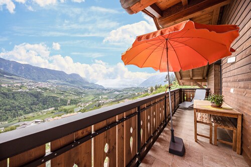Vacation Apartment "Panoramawohnung Annaheim" with Mountain View, Balcony & Garden